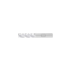Corner Chamfer End Mill: 4.00 mm Dia, 16.00 mm LOC, 3 Flute, 0.10 mm Chamfer Width, Solid Carbide