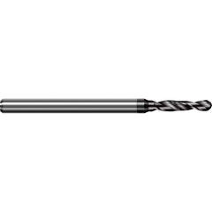 Micro Drill Bit: 4.85 mm Dia, (0.1910"),#11 (0.1910"), 130 deg, Solid Carbide