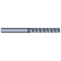 Roughing & Finishing End Mills; Mill Diameter (Fractional Inch): 5/16; Flute Type: Spiral; Number Of Flutes: 5; End Mill Material: Solid Carbide; Length of Cut (Inch): 1-5/8; Coating/Finish: AlCrN