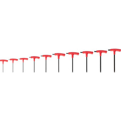 Hex Key Sets; Tool Type: Hex Key Set; Handle Type: T-Handle; Hex Size Range (mm): 2