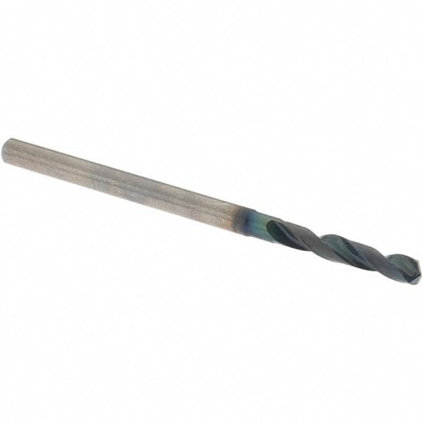 Screw Machine Length Drill Bit: 2.80 mm Dia, 140 deg Point, Solid Carbide