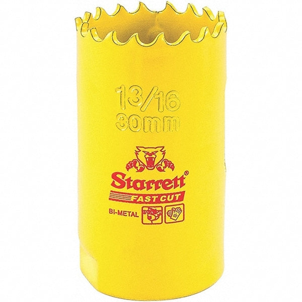 Hole Saw: 1-3/16" Saw Dia, 1-5/8" Cut Depth