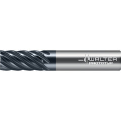 Square End Mill: 0.6250" Dia, 0.7500" LOC, 7 Flute, Solid Carbide