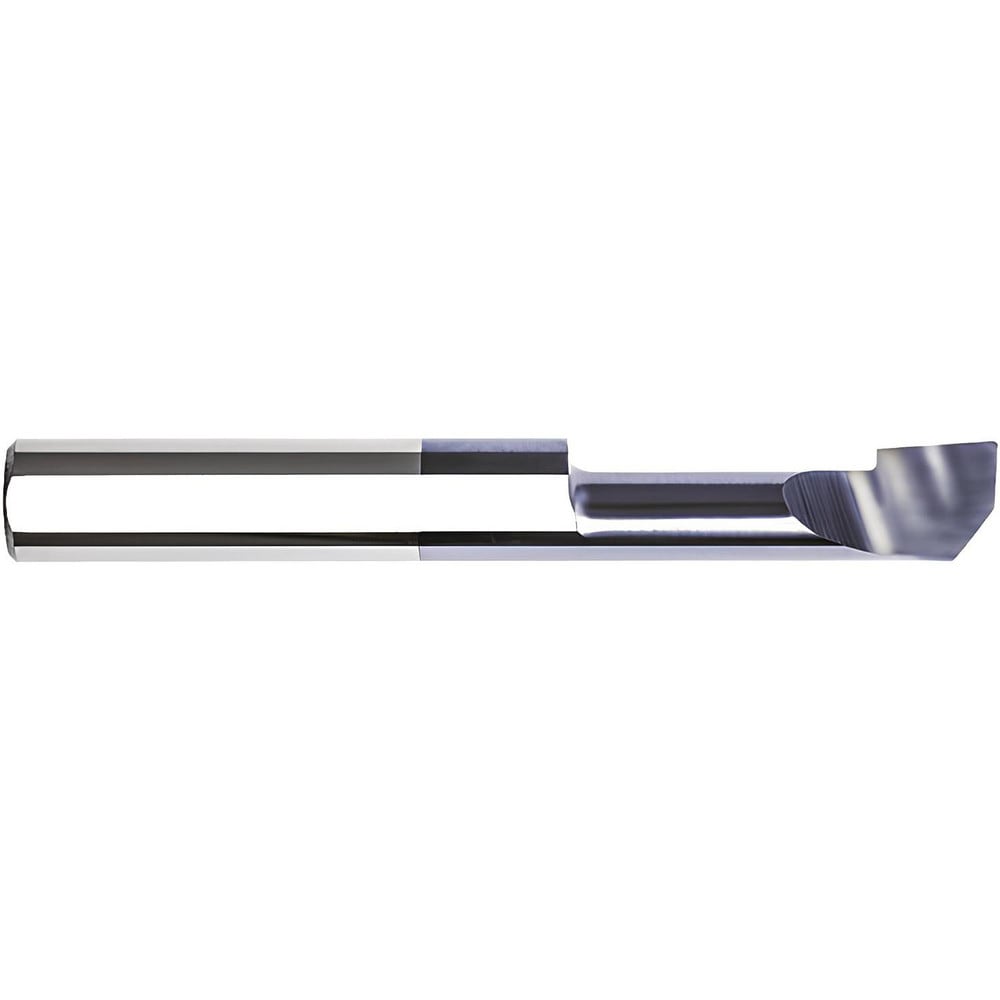Boring Bar: 0.4900" Min Bore Dia, 1-1/4" Max Bore Depth, Right Hand, 1/2" Shank Dia, Micrograin Solid Carbide