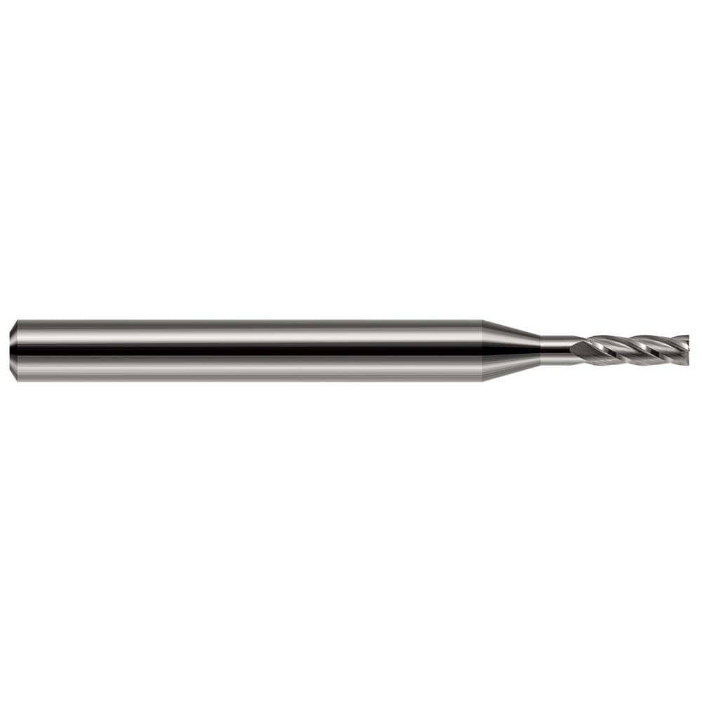 Square End Mill: 0.3750" Dia, 1.1250" LOC, 4 Flute, Solid Carbide