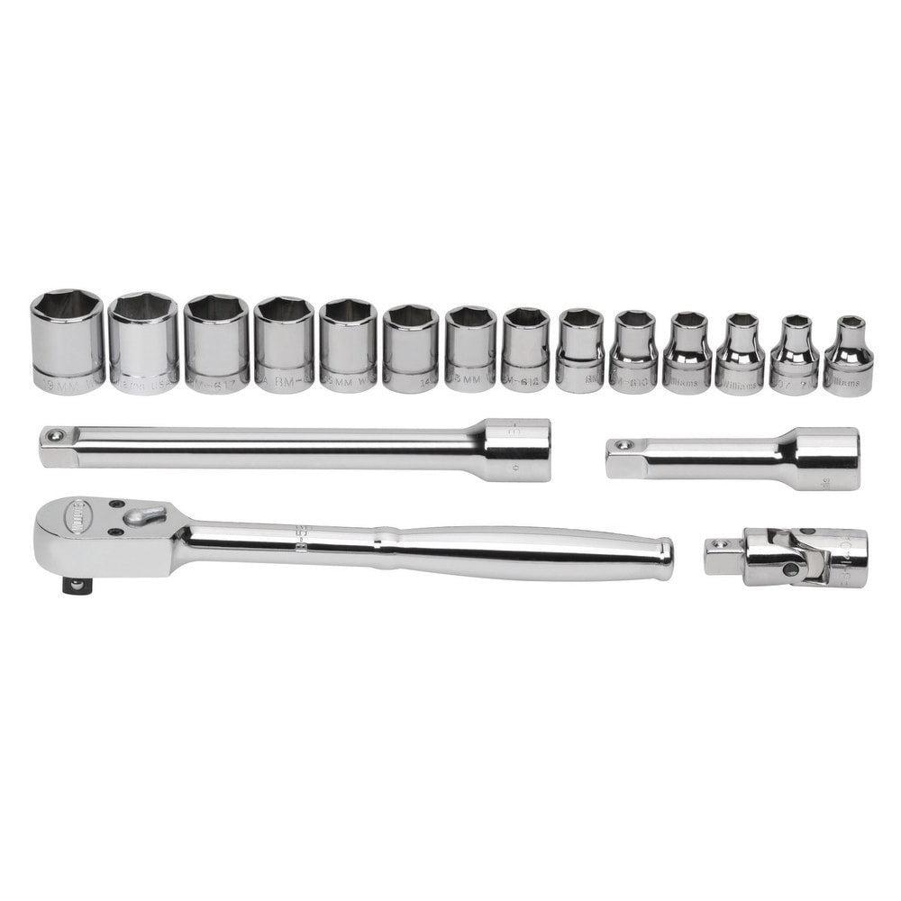 18 Piece Socket Set 3/8"DR
