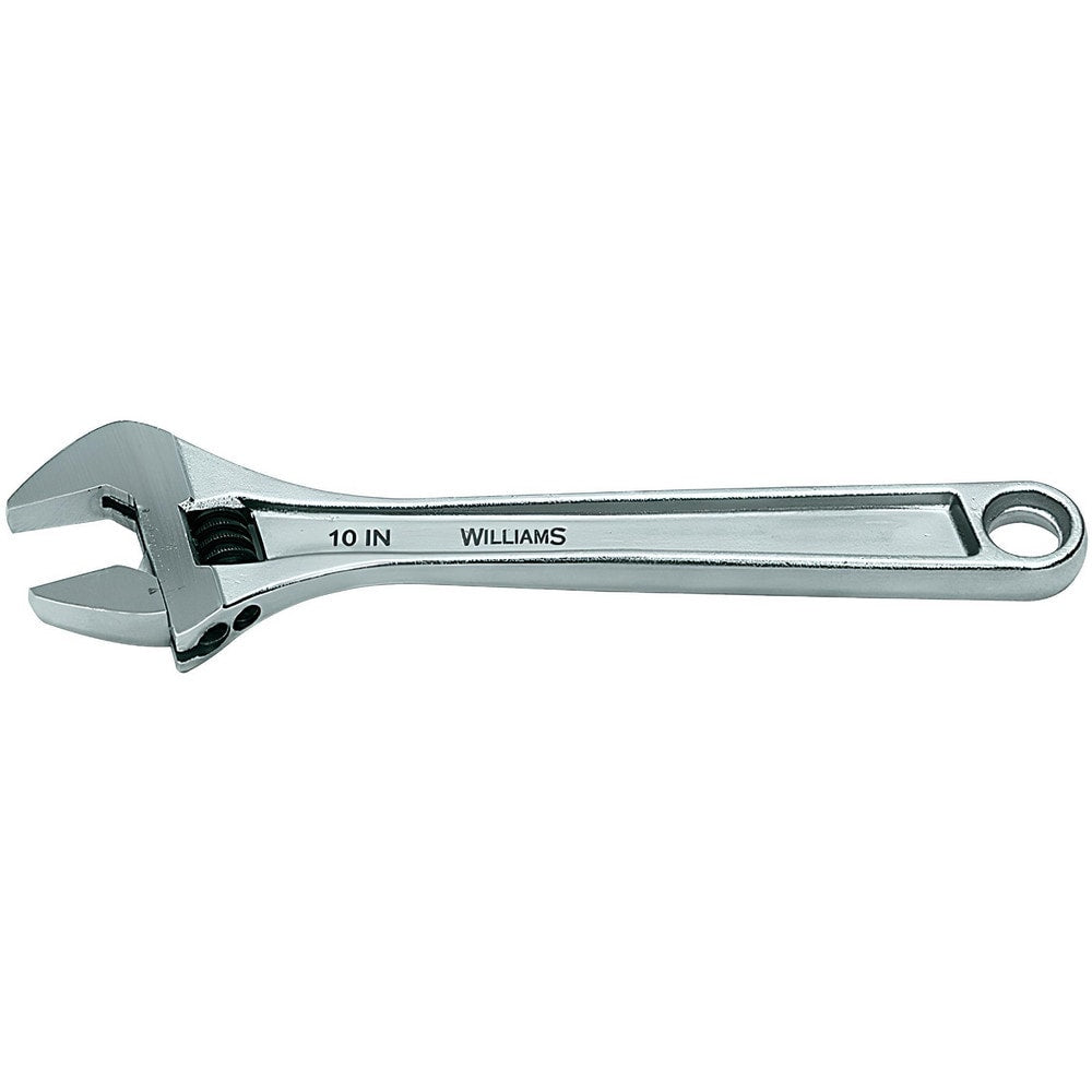 Adjustable Wrench: 4" OAL, 1/2" Jaw Capacity