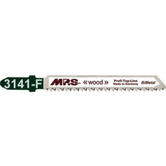 Jig Saw Blades; Blade Material: Bi-Metal; Blade Length (Inch): 3.149608; Blade Length (mm): 80.0000; Blade Width (Decimal Inch): 0.3150; Blade Thickness (Decimal Inch): 0.0500; Shank Type: T-Shank; Cutting Edge Style: Toothed