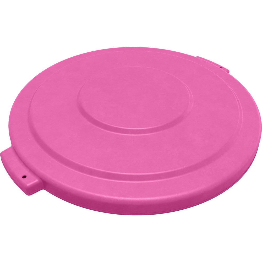 Trash Can & Recycling Container Lids; Lid Type: Flat; Lid Shape: Round; Container Shape: Round; Compatible Container Capacity: 44 Gallon; Color: Pink; Material: HDPE; For Use With: Bronco 44 Gallon Trash Container