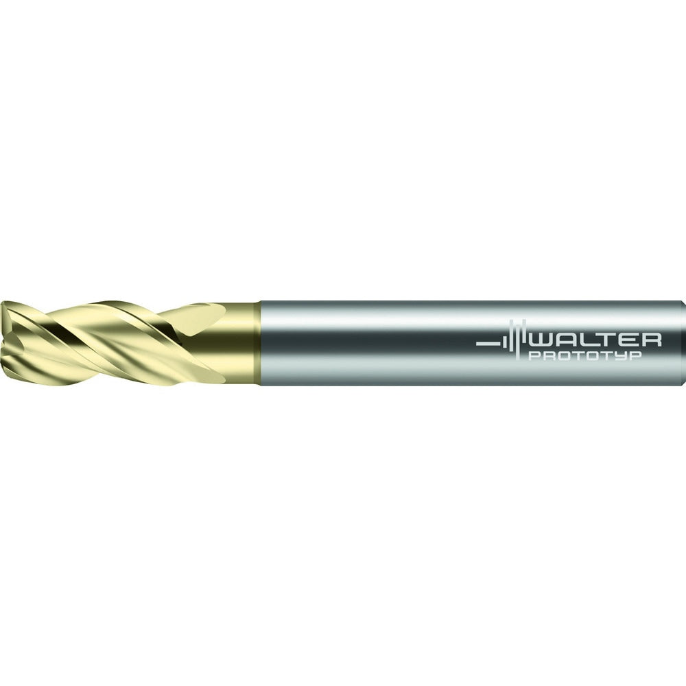 Corner Radius End Mill: 3/4" Dia, 1-3/8" LOC, 0.0300" Radius, 3 Flute, Solid Carbide