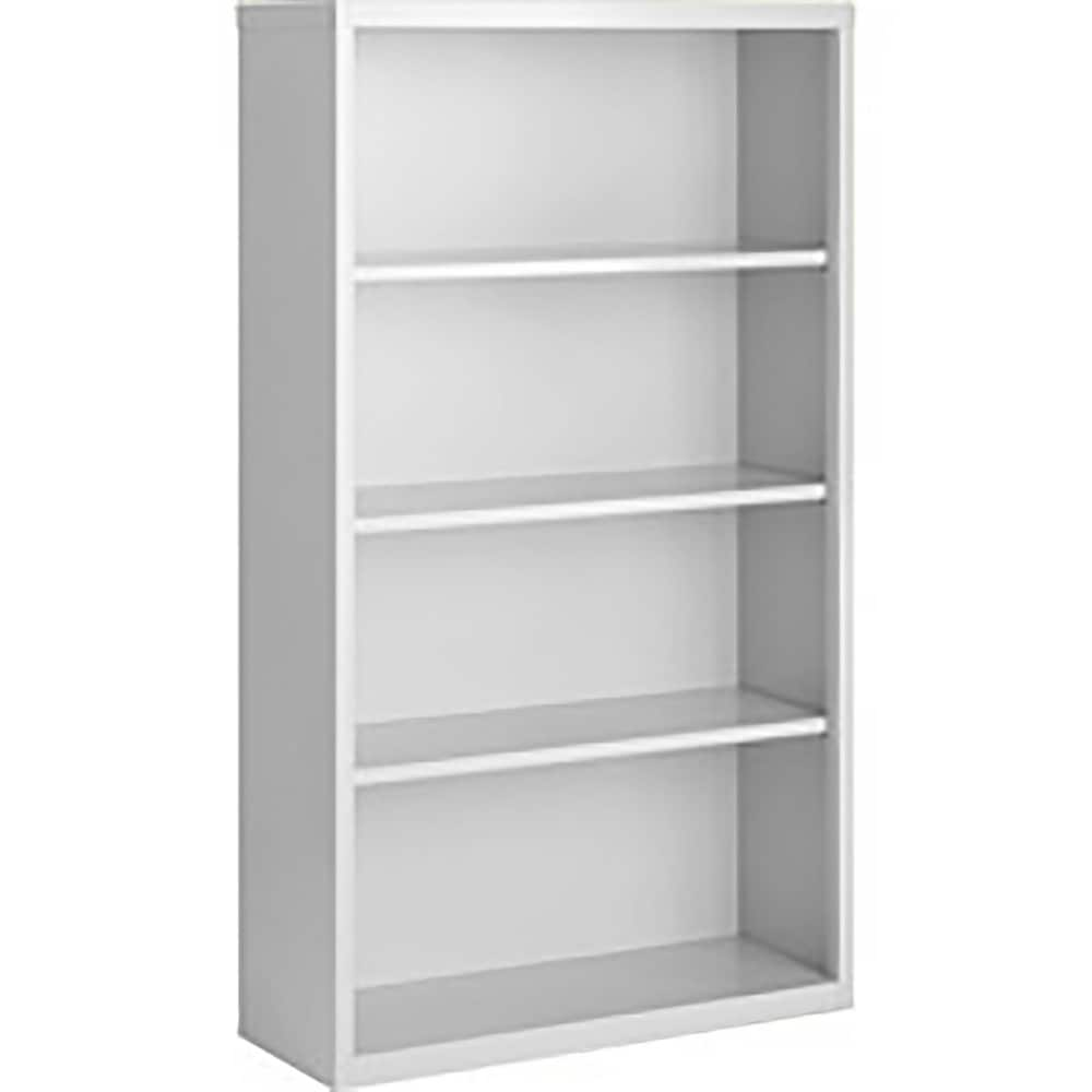 Bookcases; Overall Height: 60; Overall Width: 36; Overall Depth: 18; Material: Steel; Color: Tropic Sand; Shelf Weight Capacity: 160