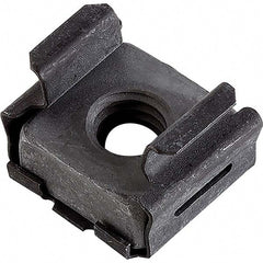 Clip On & Floating Nuts; 5/16-18X.025 10/PK STEEL CAGE NUT