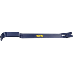 Pry Bars; Prybar Type: Flat; End Angle: Offset; Overall Length Range: 14" and Larger; End Style: Curved; Material: Steel; Bar Shape: Flat