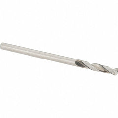 Screw Machine Length Drill Bit: 5/64" Dia, 130 deg Point, Cobalt