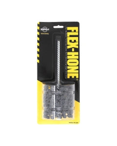 2 3/4″ Bore Diameter × 3″ Hone Length × 8″ Overall Length, 20 Grit, Silicon Carbide - Standard Duty Flex-Hone