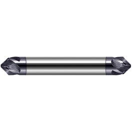 ‎1/4″ Dia. × 0.12″ LOC × 1/4″ Shank Size × 2-1/2″ OAL, 90 Degrees, Carbide, AlTiN, Chamfer Cutters
