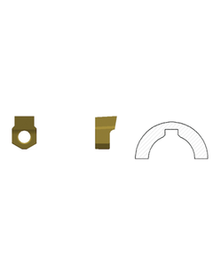 IN-7/16-D10 KEYWAY INSERT