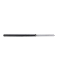 1.8 mm Dia. × 2 mm Shank Dia. × 38 mm OAL × 18 mm LCF, 120 Degrees, 10xD, Uncoated - Solid Carbide Drills