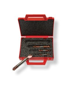 20 mm × 20 mm × 100 mm, 90 Degrees Red'X, NC Spotting Drill