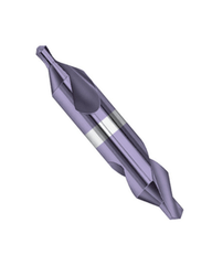 3.15 mm × 3.15 mm × 31 mm, 60 Degrees, Carbide, Hard'X, Center Drill