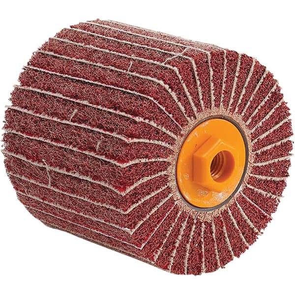 WALTER Surface Technologies - Unmounted Flap Wheels   Abrasive Type: Non-Woven & Coated    Outside Diameter (Inch): 4-1/2 - Exact Industrial Supply