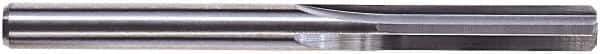 M.A. Ford - 0.38" Solid Carbide 6 Flute Chucking Reamer - Straight Flute, Straight Shank, 1-1/4" Flute Length, 3-1/2" OAL - Exact Industrial Supply