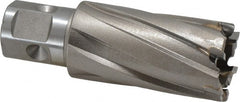 Nitto Kohki - 1" Diam x 1-3/8" Deep Carbide-Tipped Annular Cutter - Exact Industrial Supply