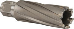 Nitto Kohki - 1" Diam x 2" Deep Carbide-Tipped Annular Cutter - Exact Industrial Supply