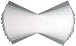 Made in USA - 10 Piece, 5" Wide x 20" Long Plastic Shim Stock Sheet - Matte (Color), ±10% Tolerance - Exact Industrial Supply