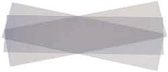 Made in USA - 3 Piece, 5" Wide x 20" Long Plastic Shim Stock Sheet - Clear (Color), ±10% Tolerance - Exact Industrial Supply