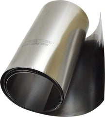 Made in USA - 100 Inch Long x 6 Inch Wide x 0.002 Inch Thick, Roll Shim Stock - Steel - Exact Industrial Supply