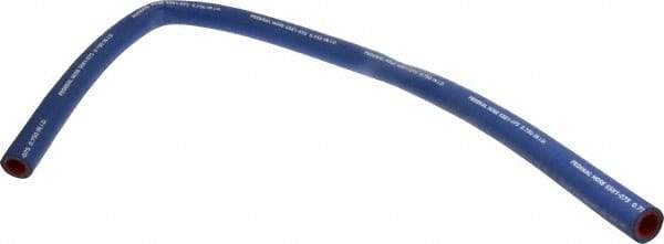 Federal Hose - 3/4" ID x 1.14" OD x 3' OAL, Coolant Hose - -65 to 350°F, Blue - Exact Industrial Supply