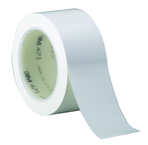 List 471 3" x 36 yds Vinyl Tape - White - Exact Industrial Supply