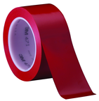 List 471 2" x 36 yds Vinyl Tape - Red - Exact Industrial Supply