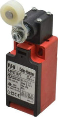 Eaton Cutler-Hammer - SPDT, NC/NO, 240 VAC, 30 VDC, Screw Terminal, Roller Lever Actuator, General Purpose Limit Switch - 4, 13, 4X, 6P NEMA Rating, IP65 IPR Rating, Screw Mount - Exact Industrial Supply