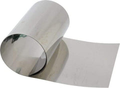 Made in USA - 50 Inch Long x 6 Inch Wide x 0.004 Inch Thick, Roll Shim Stock - Stainless Steel - Exact Industrial Supply