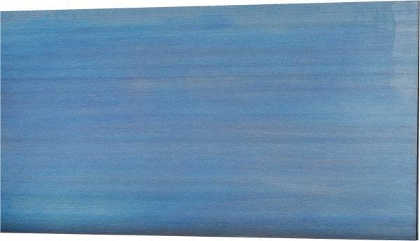 Made in USA - 6" Wide x 25" Long x 0.008" Thick, Spring Steel Sheet - Grade 1095 Blue Tempered - Exact Industrial Supply