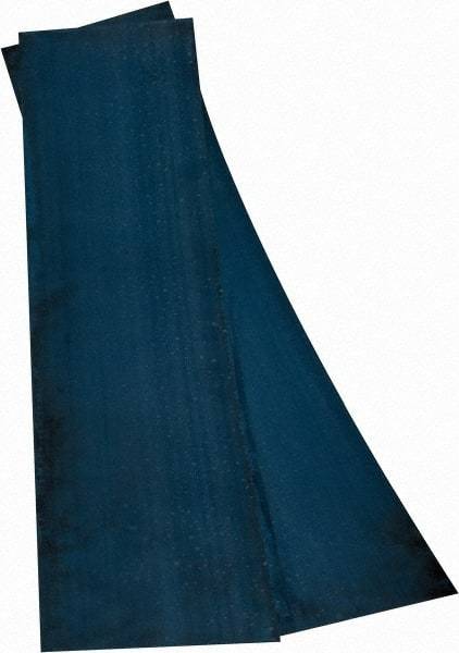 Made in USA - 6" Wide x 25" Long x 0.01" Thick, Spring Steel Sheet - Grade 1095 Blue Tempered - Exact Industrial Supply