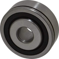 Value Collection - 1/2" Bore Diam, 1-3/4" OD, Double Seal Semi Ground Extra Light Radial Ball Bearing - 1 Row, Round Bore, 707 Lb Static Capacity, 1,366 Lb Dynamic Capacity - Exact Industrial Supply