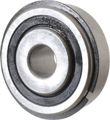 Value Collection - 1/2" Bore Diam, 1-3/4" OD, Double Seal Semi Ground Extra Light Radial Ball Bearing - 1 Row, Round Bore, 707 Lb Static Capacity, 1,366 Lb Dynamic Capacity - Exact Industrial Supply