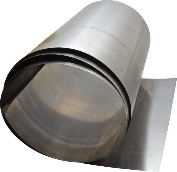 Made in USA - 10 Ft. Long x 12 Inch Wide x 0.005 Inch Thick, Roll Shim Stock - Steel - Exact Industrial Supply