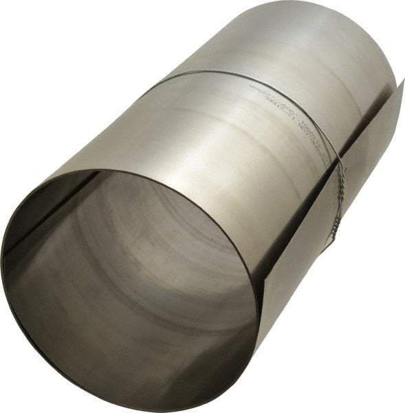 Made in USA - 10 Ft. Long x 12 Inch Wide x 0.009 Inch Thick, Roll Shim Stock - Steel - Exact Industrial Supply