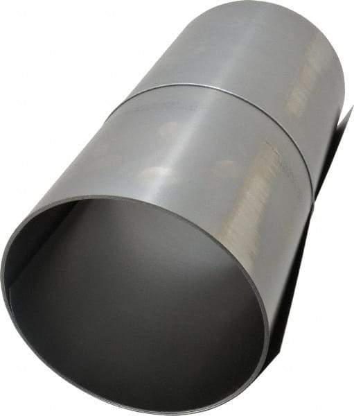 Made in USA - 10 Ft. Long x 12 Inch Wide x 0.015 Inch Thick, Roll Shim Stock - Steel - Exact Industrial Supply