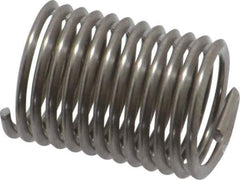 Heli-Coil - 5/16-24 UNF, 5/8" OAL, Free Running Helical Insert - 12-1/4 Free Coils, Tanged, 304 Stainless Steel, Bright Finish, 2D Insert Length - Exact Industrial Supply