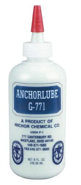 Made in USA - Anchorlube G-771, 5 Gal Pail Cutting Fluid - Water Soluble, For Broaching, Counterboring, Drawing, Drilling, Engraving, Fly-Cutting, Hole Extruding, Milling, Piercing, Punching, Sawing, Seat Forming, Spot Facing, Tapping - Exact Industrial Supply