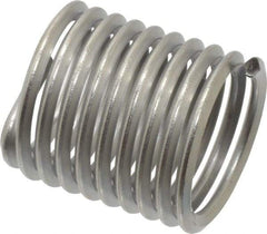 Heli-Coil - 3/4-10 UNC, 1-1/8" OAL, Free Running Helical Insert - 9-3/8 Free Coils, Tanged, Stainless Steel, Bright Finish, 1-1/2D Insert Length - Exact Industrial Supply