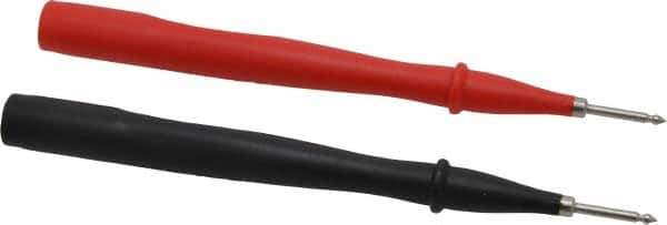 Fluke - Black/Red Electrical Test Equipment Probe - Use with Fluke Meters - Exact Industrial Supply