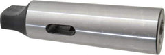 Interstate - MT3 Inside Morse Taper, MT5 Outside Morse Taper, Standard Reducing Sleeve - Soft with Hardened Tang, 1/4" Projection, 156mm OAL, 44.7mm Body Diam - Exact Industrial Supply