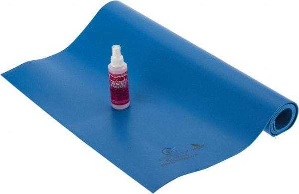 Made in USA - Anti-Static Work Kits & Table Mats Type: Anti-Static Table Mat Kit Mat Length (Inch): 48 - Exact Industrial Supply