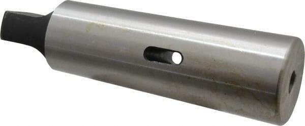 Interstate - MT1 Inside Morse Taper, MT5 Outside Morse Taper, Standard Reducing Sleeve - Hardened & Ground Throughout, 1/4" Projection, 232mm OAL, 20mm Body Diam - Exact Industrial Supply